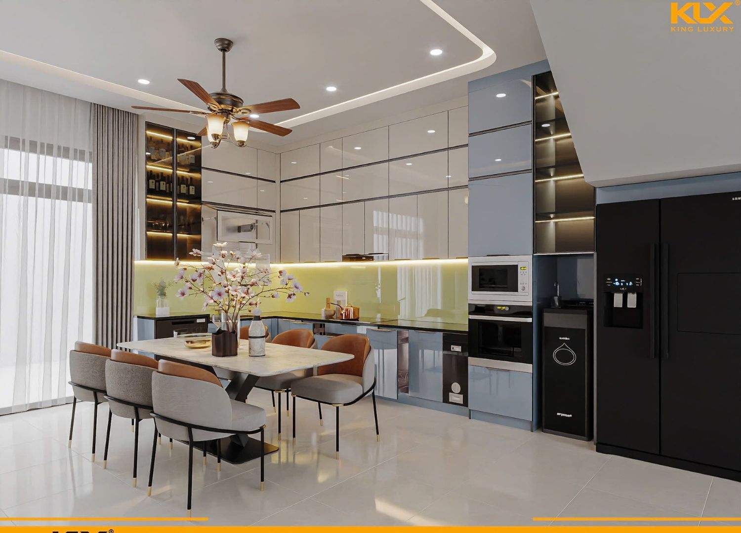 Thi Công Tủ Bếp Nhà Anh Phong Cần Thơ